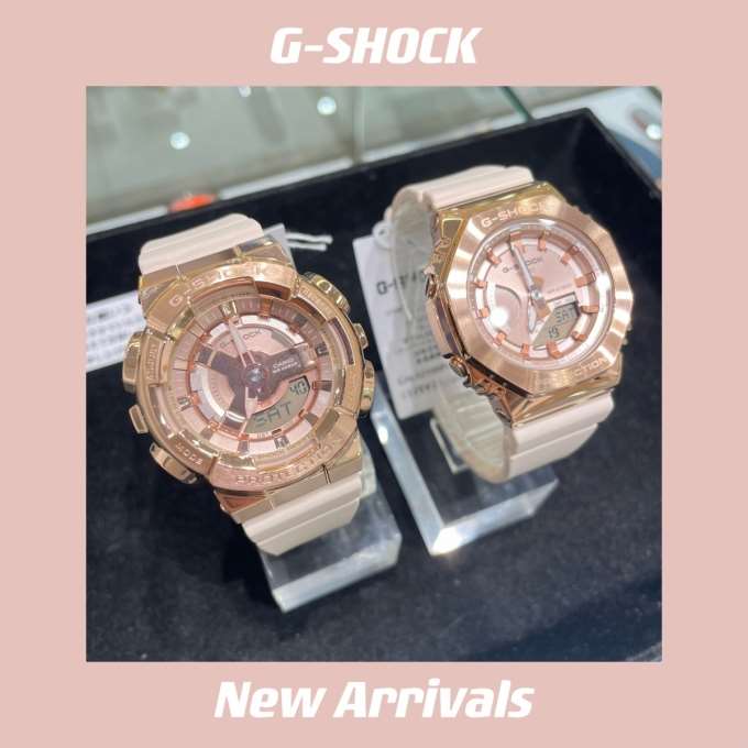 【G-SHOCK】ピンクカラー新登場!