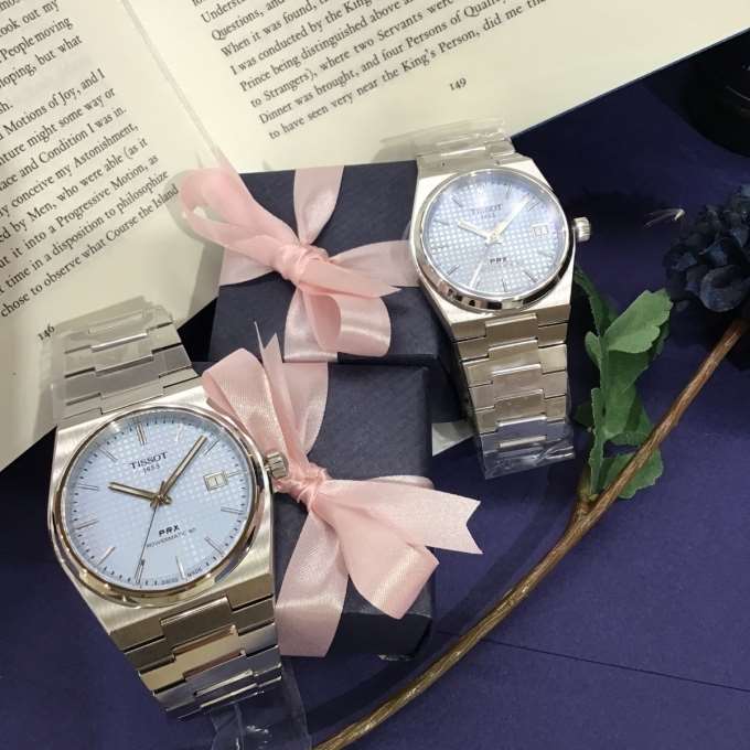 【TISSOT】アイスブルーのPRX AUTOMATIC 初入荷!