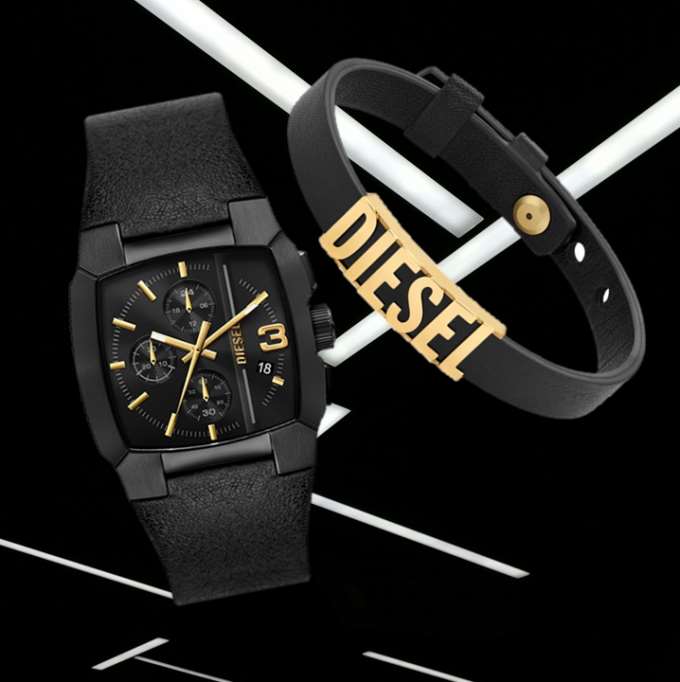 【DIESEL】ブラック×ゴールドの魅力!