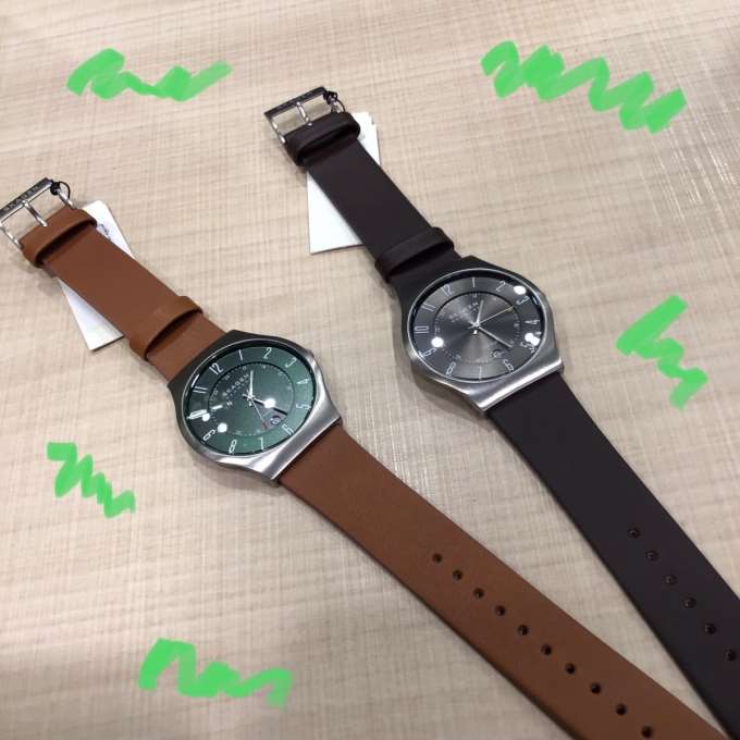 【SKAGEN】スマートに決まります!!