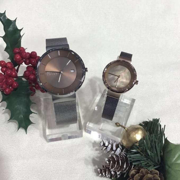 【BERING】プレゼントにおすすめのペアウォッチご用意しております!