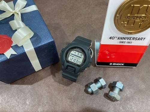 【40周年限定】G-SHOCK「DW-6640RE-1JR」REMASTER BLACK再入荷致しました!