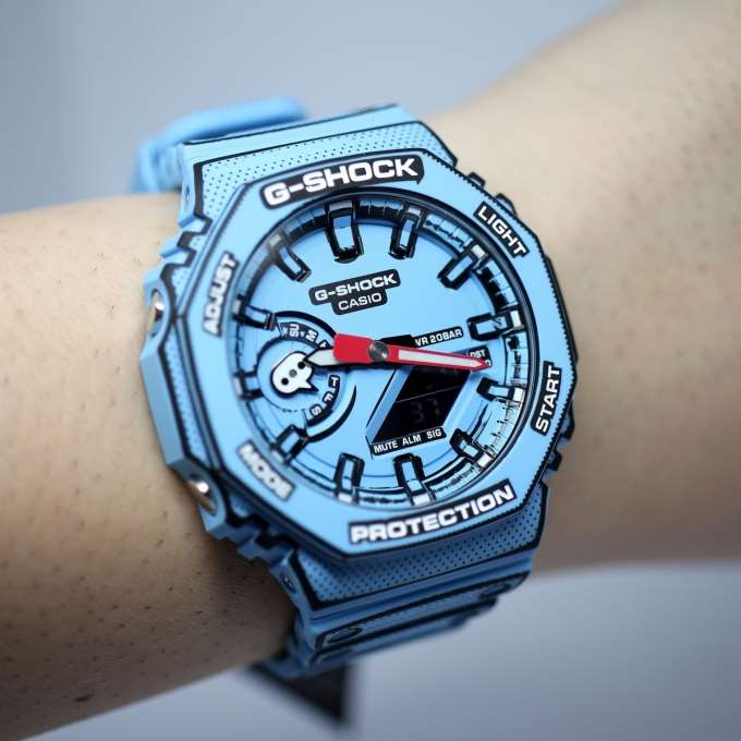 【G-SHOCK】まるで漫画の世界から飛び出してきたみたい!!GA-2100MNG-2AJRレビュー