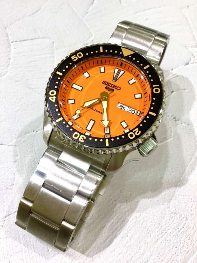 ★SEIKO 5 SPORTS★ ''オレンジボーイ''本日発売!