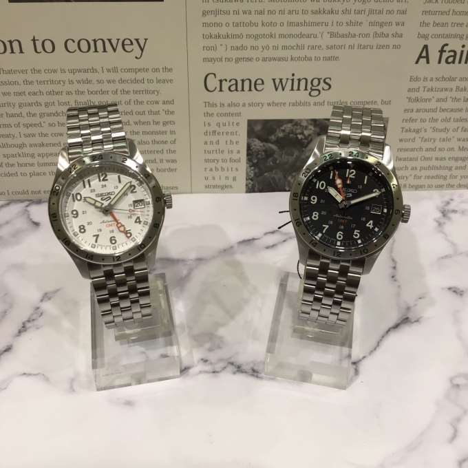 GMT機能搭載の新作ウオッチ!!【SEIKO(セイコー)】【TiCTACなんばパークス店】