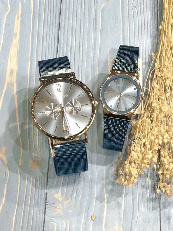 ★BERING★ スカイブルーを腕元に。