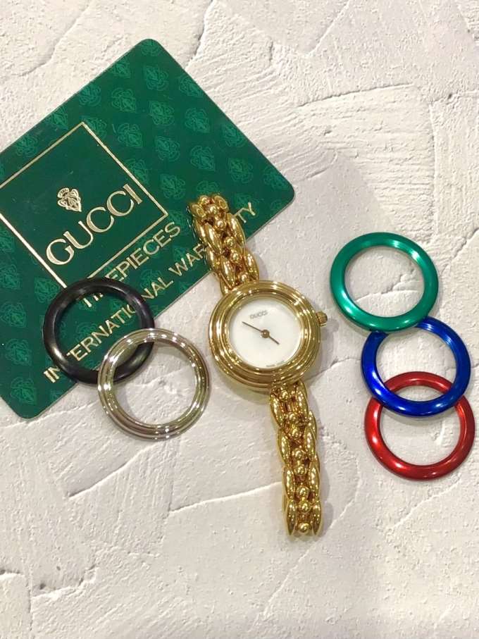 *GUCCI vintages* change ベゼル!