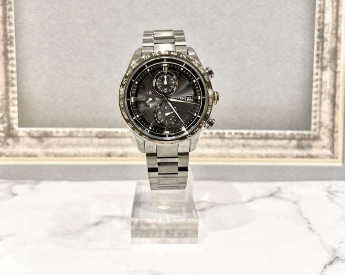【CITIZEN】ATTESA ACT Line 電波ソーラー時計