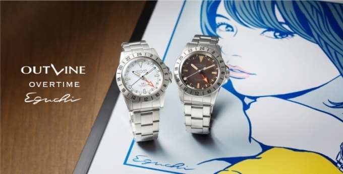 【OUTLINE】江口寿史コラボモデル*OVERTIME*ご予約受付中!