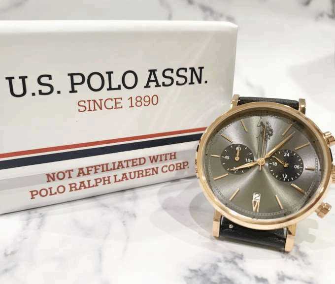【U.S.POLO ASSN】ワンポイントロゴがお洒落な腕時計 パート③
