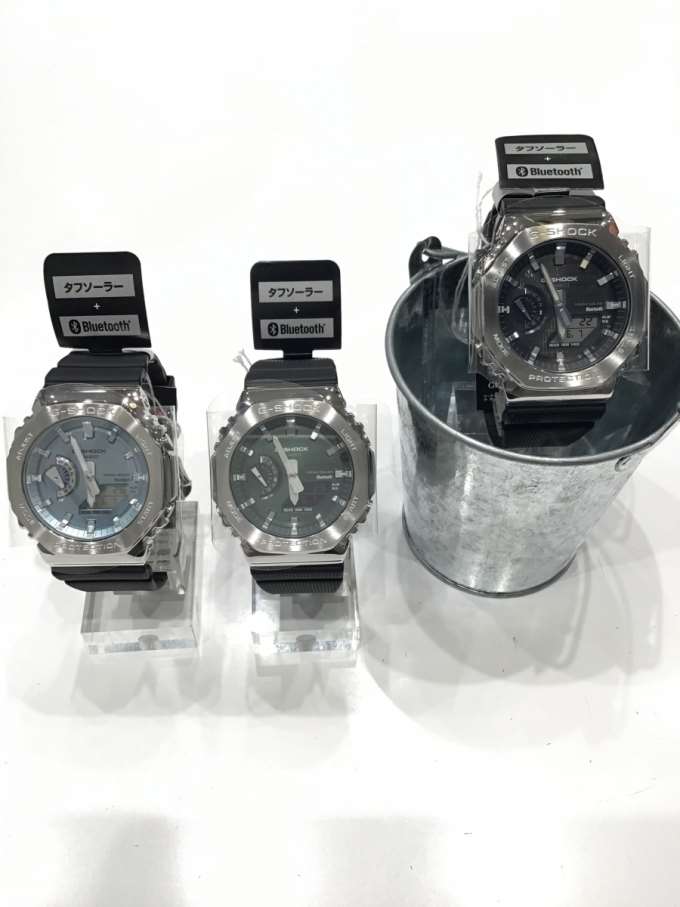 《G-SHOCK》2100シリーズメタルカバード待望のソーラーモデル登場!