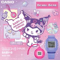 ◆クロミアンバサダー◆ 新作【BABY-G+PLUS】本日予約開始!