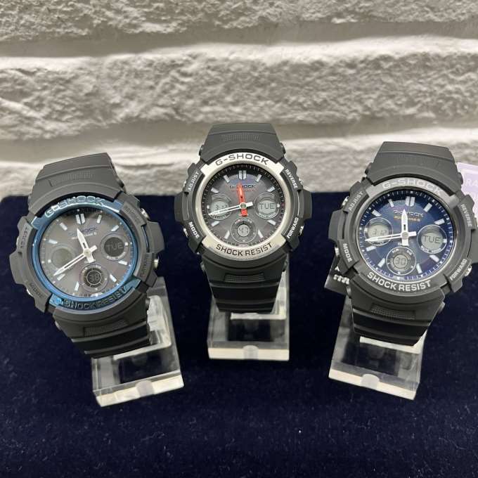 【G-SHOCK】日常使いしやすい◎アナデジ電波ソーラーの腕時計!【TiCTACミント神戸店】