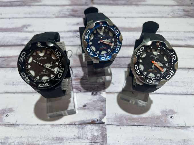 【CITIZEN】オルカ(シャチ)をモチーフにしたダイバーズウォッチ登場!