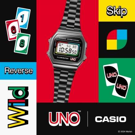 【CASIO CLASSIC】UNOコラボレーション&ノベルティプレゼント!