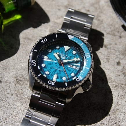 6/21(金)再入荷!名品「セイコータイムソナー」をオマージュ【SEIKO 5SPORTS】国内チックタック限定モデル